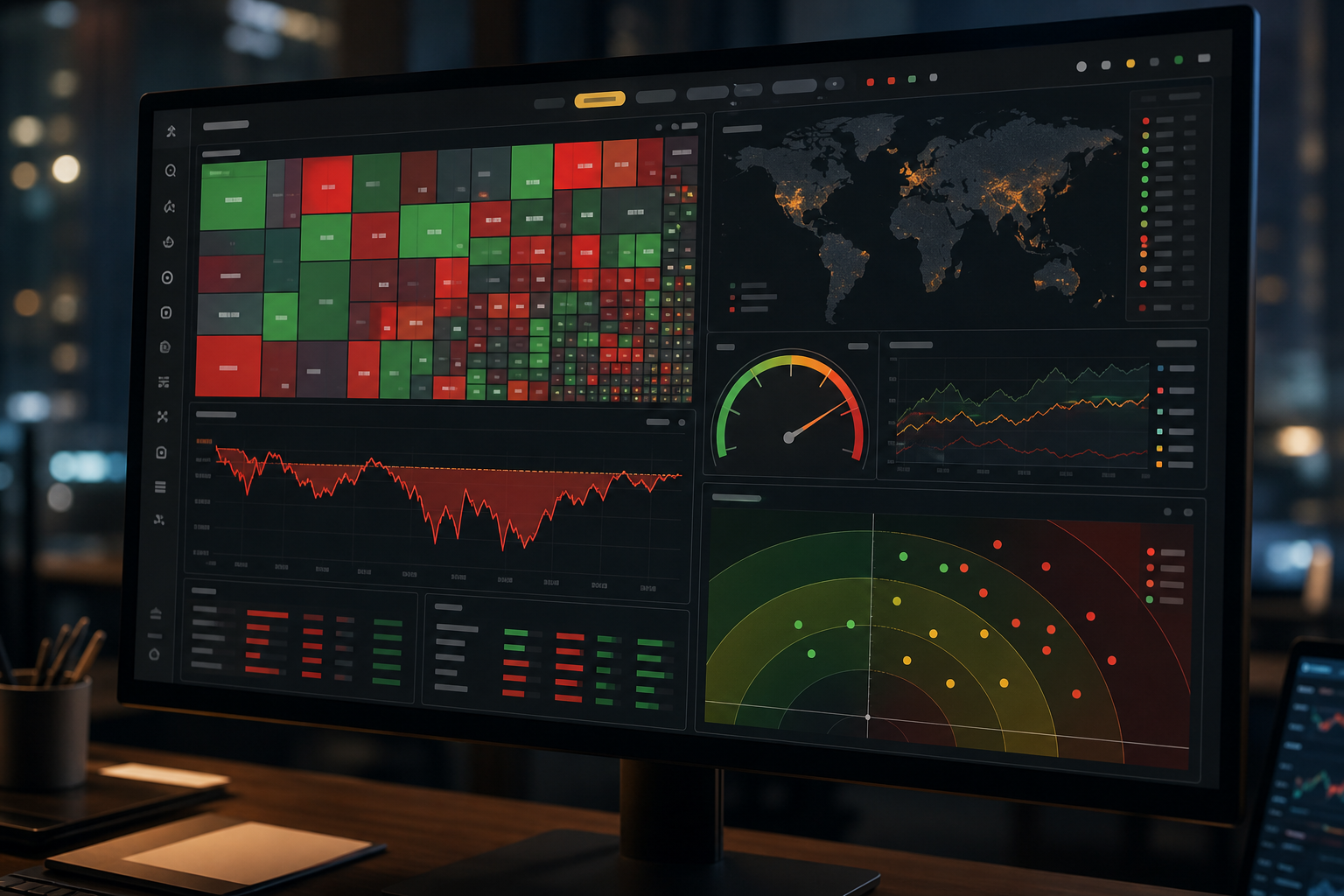 Quant Stock Forecast Risk Map